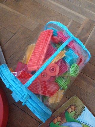 Lote Juguetes Niños: Arcoíris, Bloques y Puzzle