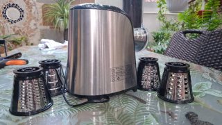 Cortador Verduras Rallador Eléctrico Meykey