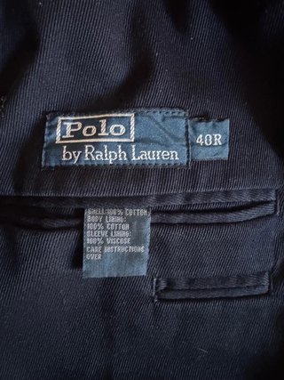 Polo Ralph Lauren Giacca Blazer Blu Scuro