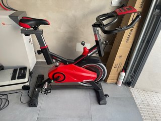Bicicleta Spinning Maketec Roja