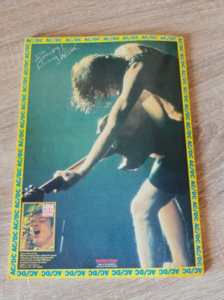 AC/DC HM Photo Book Firmado