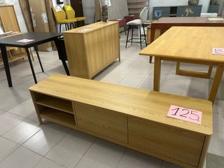 Mueble TV Roble