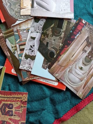 Postales Arte Gótico, Románico, Precolombino