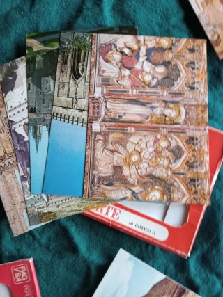 Postales Arte Gótico, Románico, Precolombino