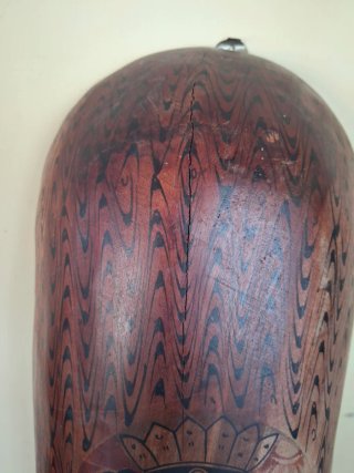 Maschera tribale in legno