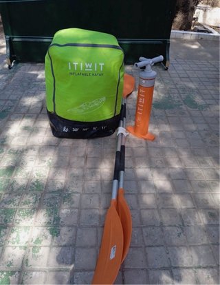 Kayak hinchable Itiwit 2 personas NUEVO A ESTRENAR
