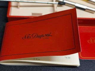 Estuche S.T. Dupont Vintage Caja Original