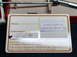 Estuche S.T. Dupont Vintage Caja Original