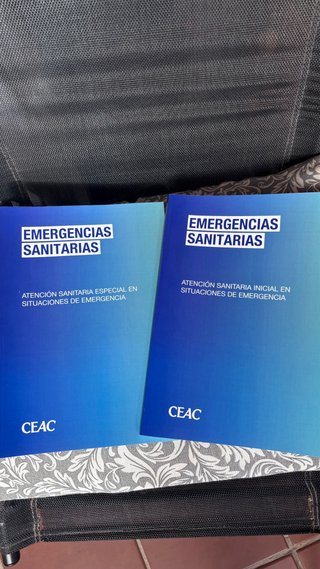 Lote de libros emergencias sanitarias