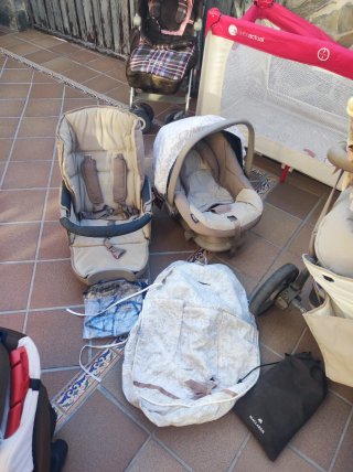 Silla de paseo Maclaren, carrito bebecar, parque