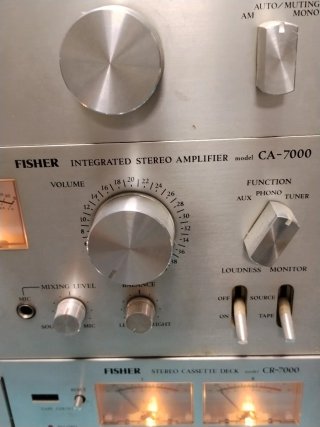 Equipo Sonido Vintage FISHER Sistema 7000