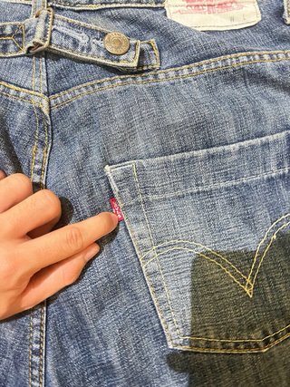 Calções de Ganga Vintage Levi's