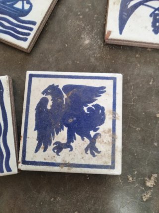Azulejos antiguos decorativos