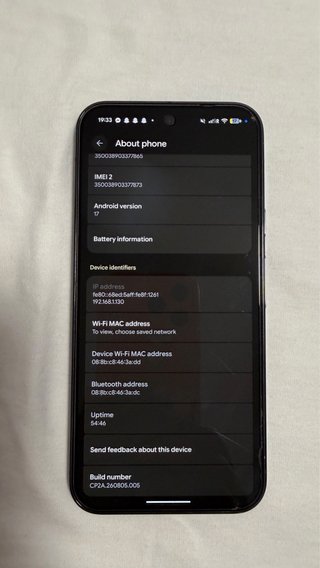 Google Pixel 9 Pro XL 128GB Negro