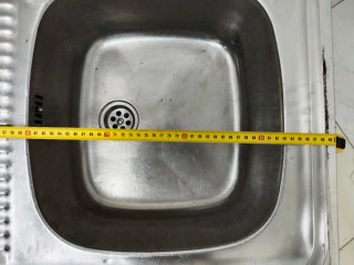 Fregadero Acero Inox con Escurridor