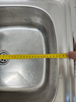 Fregadero Acero Inox con Escurridor