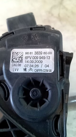Citroen 165117 pedal acelerador 9681383980 c3