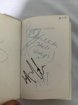 FIRMADO Juego de tronos (Canción de hielo y fuego)