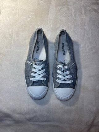 Converse Ballerina Gris Talla 37