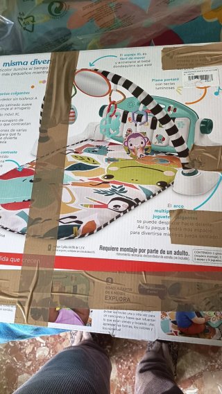 Alfombra de juego Fisher-Price con piano