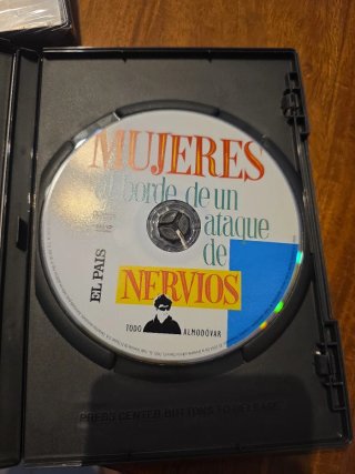 Lote 8 DVDs Películas Almodóvar
