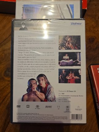 Lote 8 DVDs Películas Almodóvar