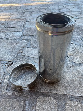 Chimenea DINAK Acero Inox Doble Pared 150/210