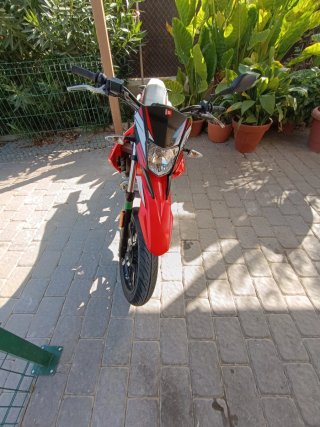 Derbi Senda 50cc Roja y Blanca