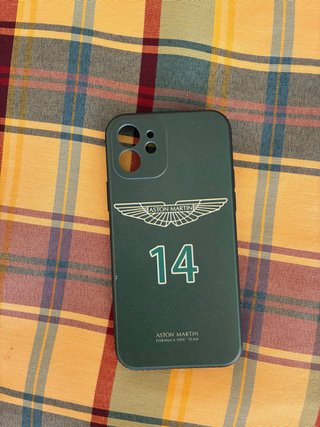 Funda iPhone 12 Aston Martin Fernando Alonso