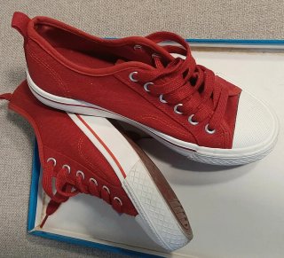 Zapatillas Levi's Rojas Talla 36