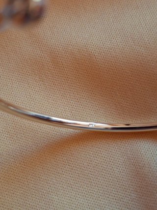 Pulsera esclava circonitas sintéticas
