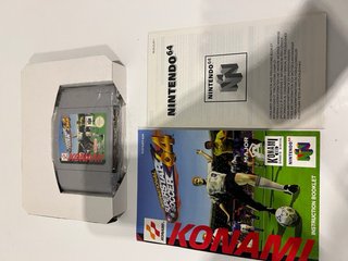 International Superstar Soccer 64 N64 Konami