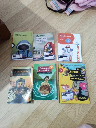 Lote de libros.