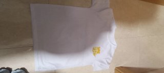 Camiseta Burger King x Dragon Ball Z Blanca,t.M