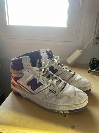 New Balance BB650 V1 Moradas Talla 43