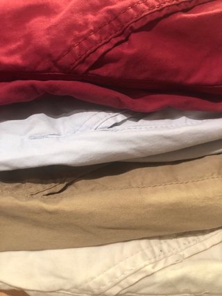 Lote 4 pantalones loneta colores