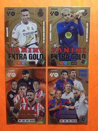 LOTE MITICOS INVENCIBLE EXTRA GOLD ADRENALYN 25-26