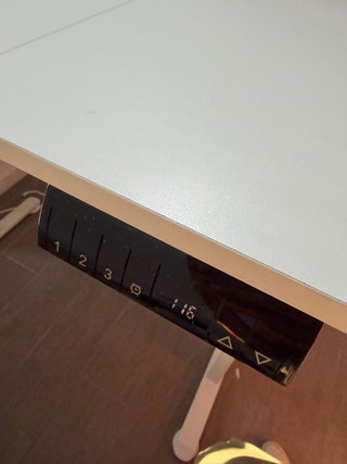 Escritorio elevable eléctrico blanco
