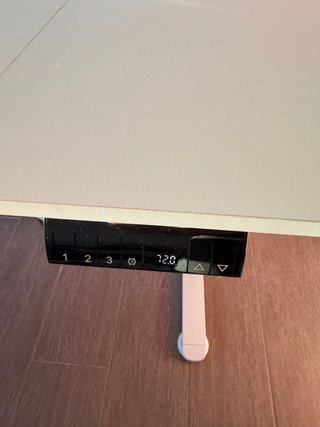 Escritorio elevable eléctrico blanco