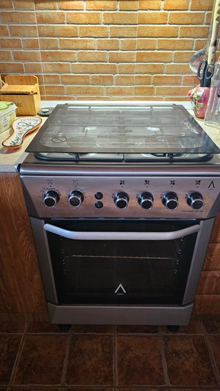 Cocina de gas con horno butano