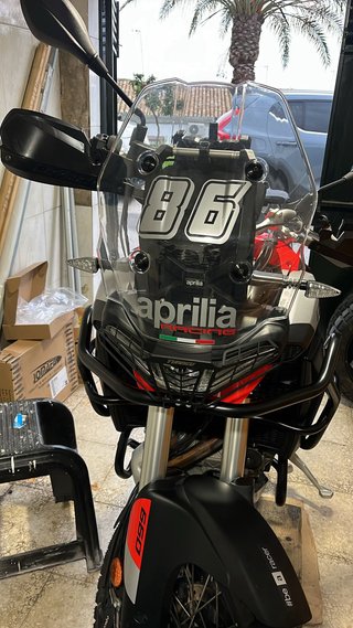 Aprilia Tuareg 660 Trail Negra/Roja