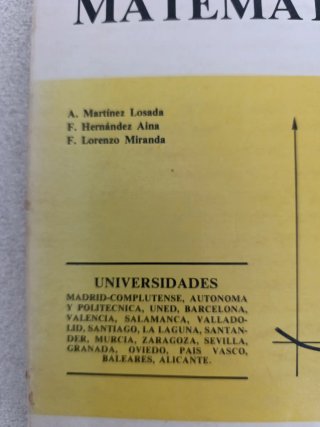 Libro matemáticas II editorial Bruño