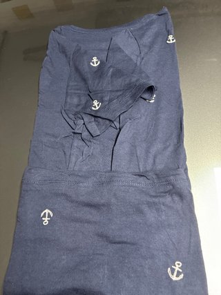 Camiseta Zara Hombre Talla M Azul