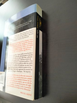 Libro "Mi siglo"