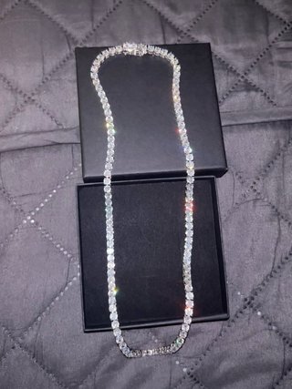 Collana tennis con zirconi