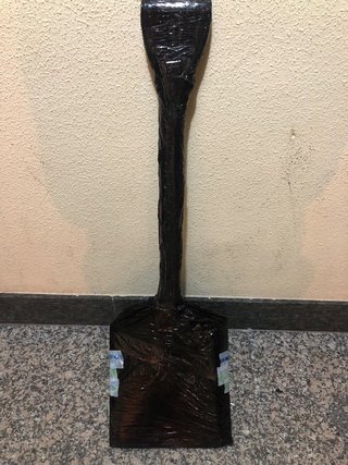 Pala de mango corto