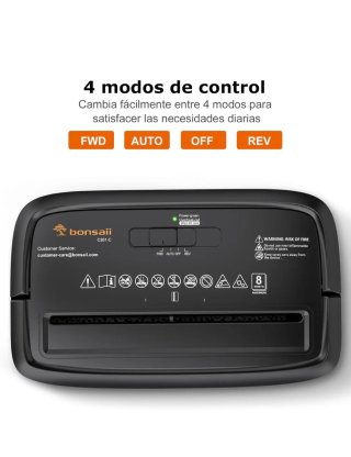Trituradora de Papel Bonsaii 16L