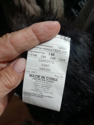 Pelliccia Paola Frani Marrone