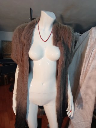 Pelliccia Paola Frani Marrone