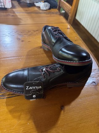 Zapatos Zannya Negros Hombre